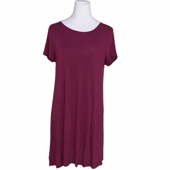 Mossimo Supply Co. T-shirt Dress, Criss Cross Back. - Picture 2 of 8